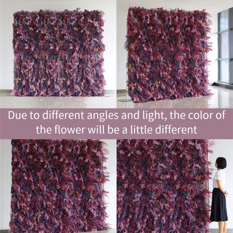 3D Artificial Purple Spruce Leaf Wedding Decoration | Uflower